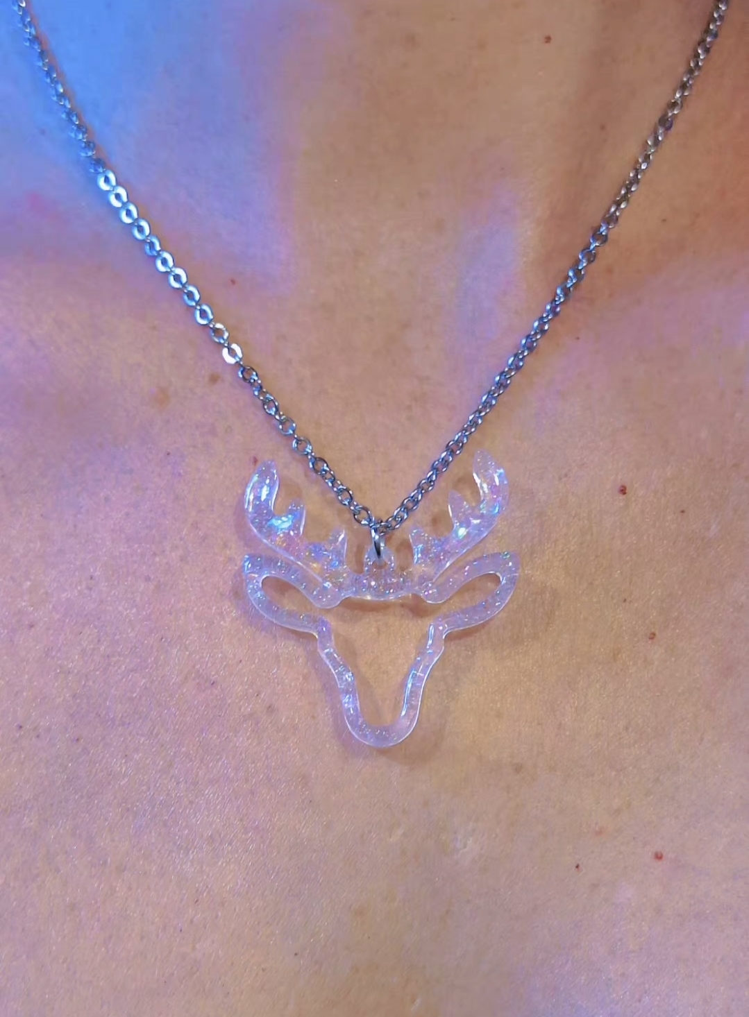 Hirsch Kette "Eis" – Bild 3