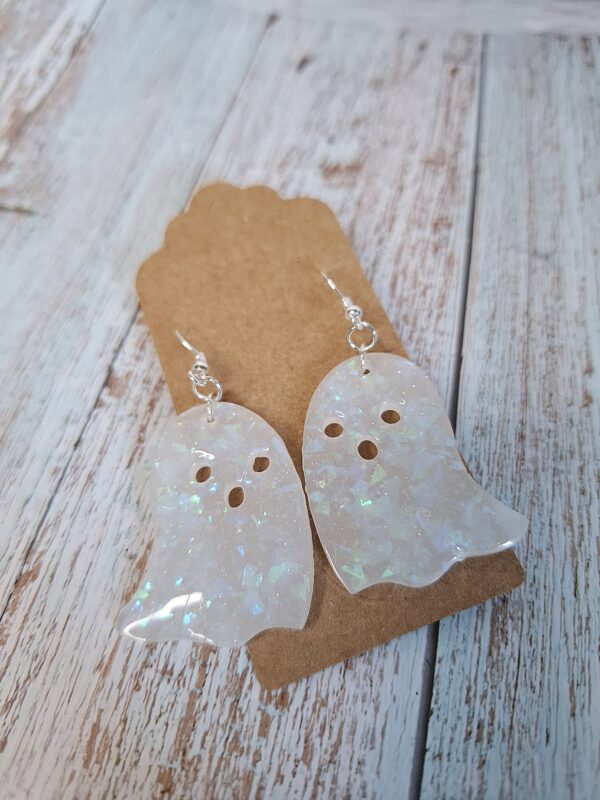 Geister Ohrringe 925 Sterling Silber