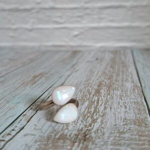 Rosegold Ring - Opal inspiriert