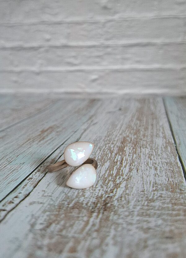 Rosegold Ring - Opal inspiriert