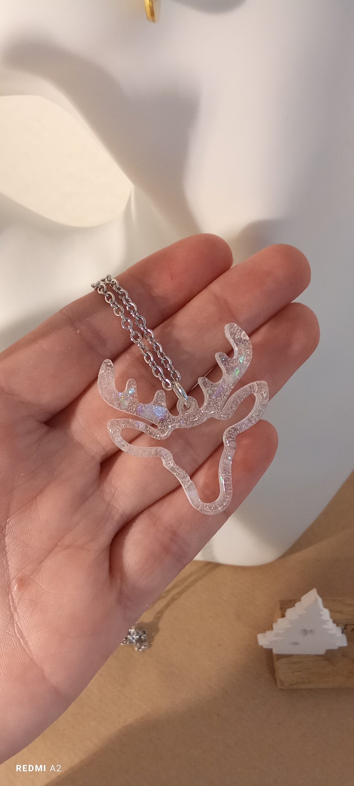 Hirsch Kette "Eis" – Bild 4